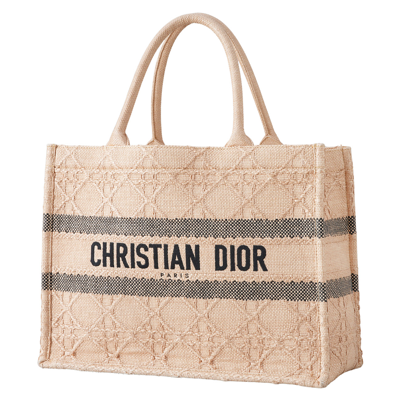 CHRISTIAN DIOR(USED)디올 라피아 북토트
